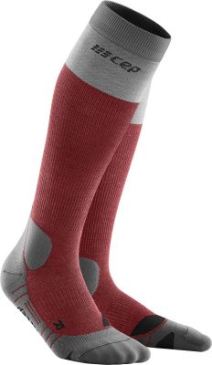 CEP Damen Hiking Light Merino Socks in rot