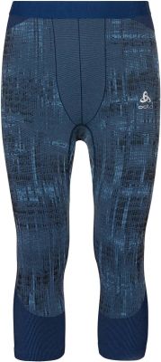 ODLO Herren Unterhose BL Bottom 3/4 BLACKCOMB in blau