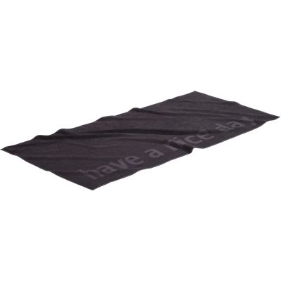 Strandtuch Finn 050 - in schwarz