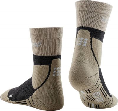 CEP Herren Hiking Merino Mid Cut Socks in grau