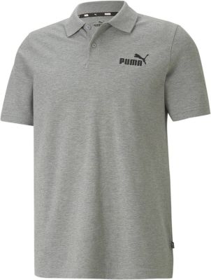 PUMA Herren Polo ESS Pique Polo in grau